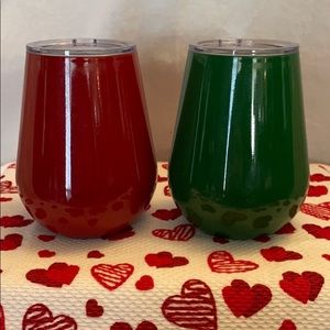 Wine tumbler set